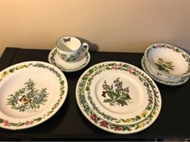 53 Pc Royal Worcester Herbs Porcelain