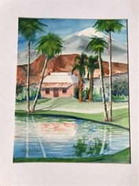 Betty Lee Nelson Original Watercolor