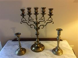 Brass Candlesticks