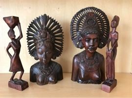 Klungkung Bali Wood Carvings