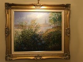 Paul Flaubert Oil on Canvas