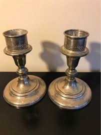 Redlich  Co Sterling Weighted Candlesticks
