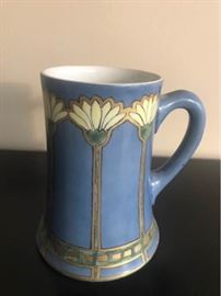Tressemanes  Vogt Limoges Porcelain Tankard