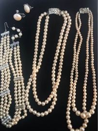 Vintage Faux Pearls