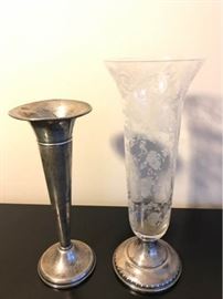 Wallace Sterling Weighted Vase  Other