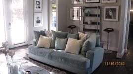 Zgallerie "Stella"Sofa in beautiful Teal.
