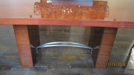 Excelsior Designs Bellagio Rosewood Dining Table with extensions and 8 Chairs