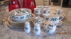 Mikasa "Ribbon Holly" China
