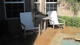 Teak Bistro Table Set