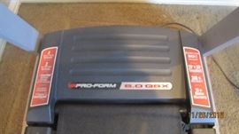 Pro-Form 6.0 GBX Treadmill, Folds to save space