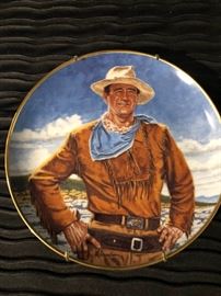 John Wayne plate