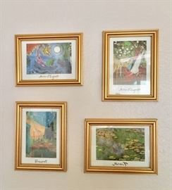 Gold Framed Pictures