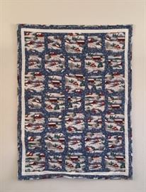 Winter Quilted Wall Hanging
