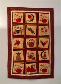 Fall Quilted Wall Hanging