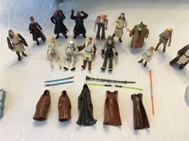 Star Wars figures.