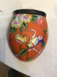 Noritake vintage wall pocket.