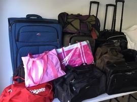Lots of luggage.