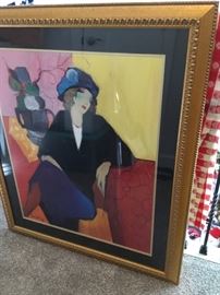 Plate signed Targay print.