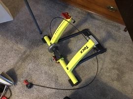 Trap for your indoor bike pleasure.