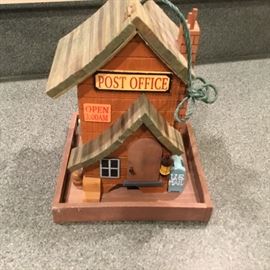 Cute bird house.