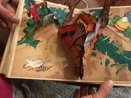 Pop-up Jack and the Beanstalk.