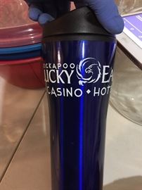 Kickapoo Lucy Eagle Casino Hotel Insulated Mug