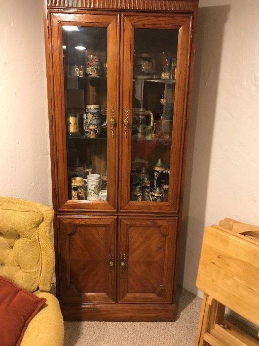 corner display cabinet