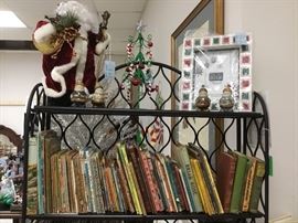 vintage children's books, holiday items