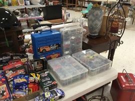 Hot wheels/Matchbox car cases w/cars