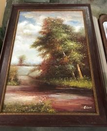 Large original painting.