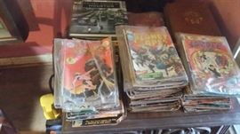 EARLY BRONZE AGE 1970's SCI-FI, WAR, SUPER HERO DC & MARVEL COMIC BOOKS