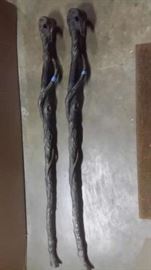 DAY OF THE DEAD WALKING STICKS