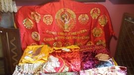 LENIN PROPAGANDA BANNERS