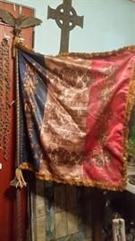 NAPOLEAN BATTLE OF WATERLOO FLAG
