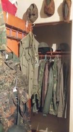 VIETNAM ARMY CLOTHES  & GERMAN CAMOS