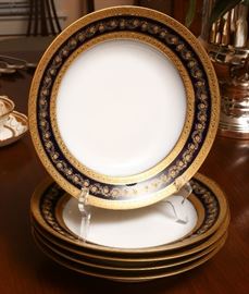 Heavily gold decorated antique Limoges.