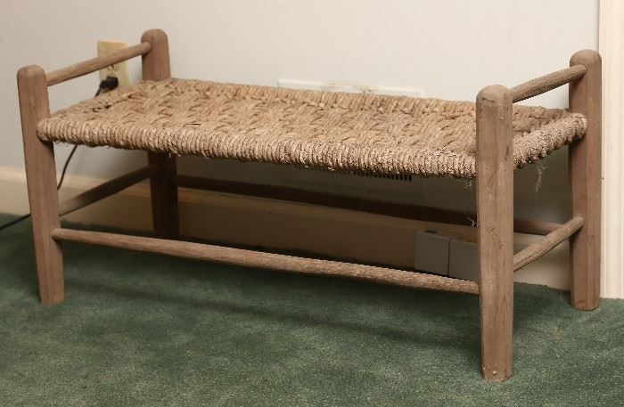 Richard Hunter small bench, excellent antique condition.
