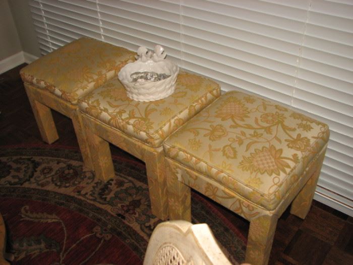 upholstered stools