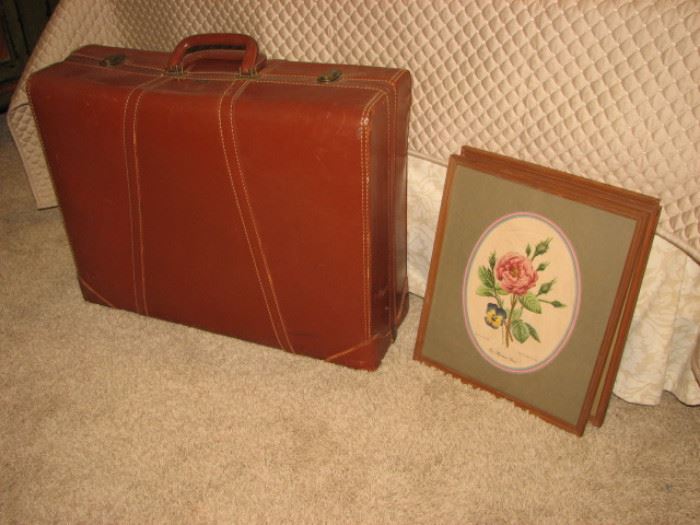 vintage K. Kaufmann luggage
