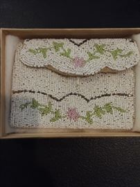 Beaded purse