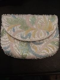 Beaded purse