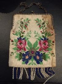 Beaded purse