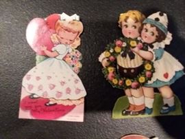 Vintage Jionted valentine cards