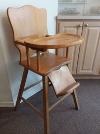 Vintage high chair