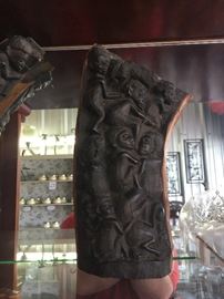 Ebony Wood Family Tree Style Makonde Sculpture #2 CW1013 https://www.ebay.com/itm/113305097380