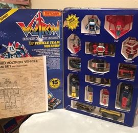Voltron: 1985 Matchbox Voltron 15 Vehicle Team RR0502  https://www.ebay.com/itm/123503405332