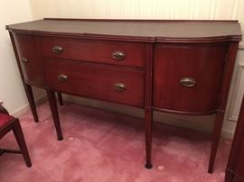 Duncan Phyfe Side Board / Buffet RR1003 with Custom Built Pads https://www.ebay.com/itm/113387793636