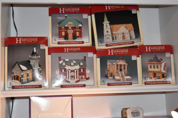 Assorted Christmas houses