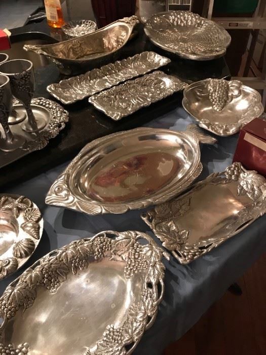 Lots of great Arthur Court pewter