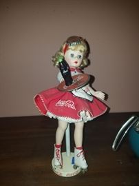 Madam Alexander Coca Cola car hop doll